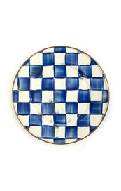 Royal Check Salad/Dessert Plate