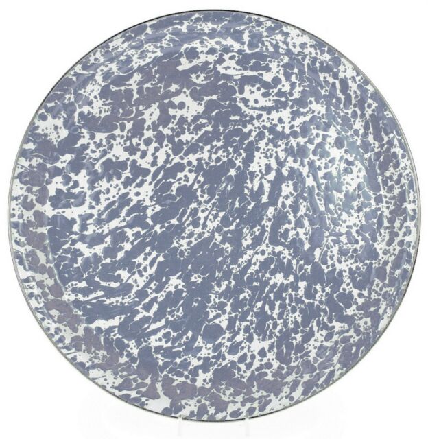 Tray Large Grey Swirl