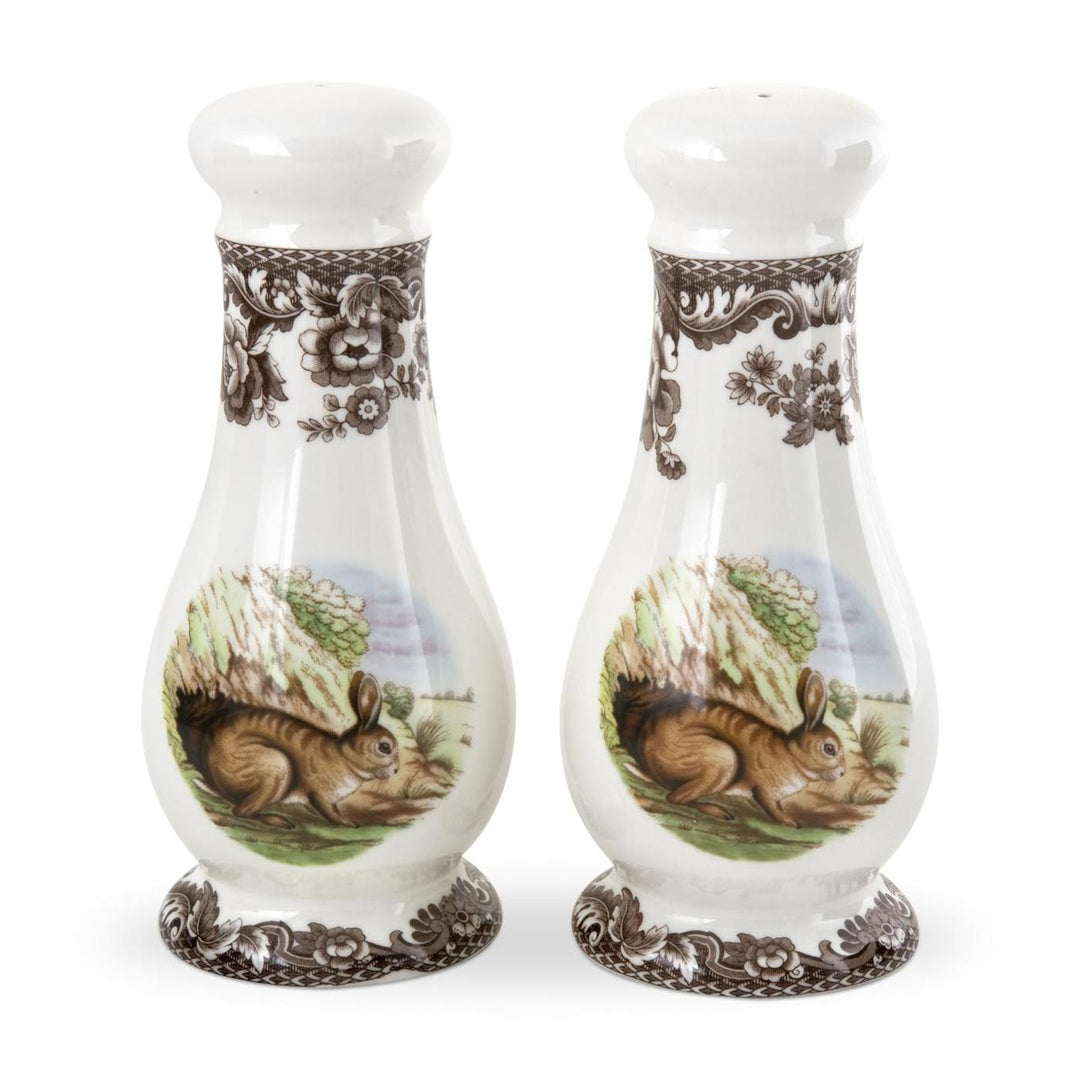 Woodland Salt & Pepper Shakers-Rabbit