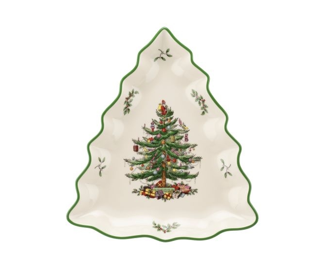 Christmas Tree Dish 10inch