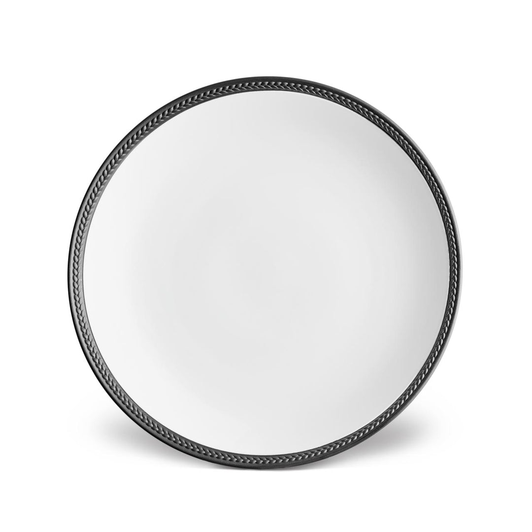 Soie Tressee Dinner Plate Black