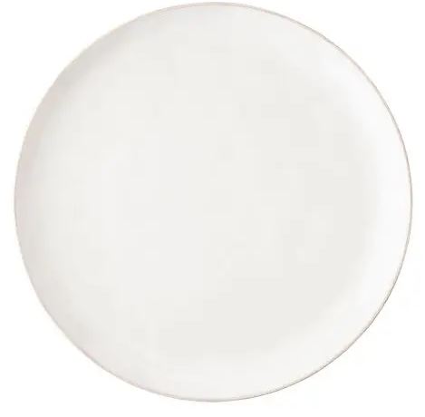 Puro Coupe Dessert/Salad Plate - Whitewash
