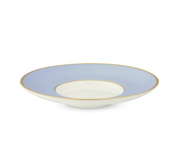 Colorsheen Blue Ultra w/Gold Tea Saucer