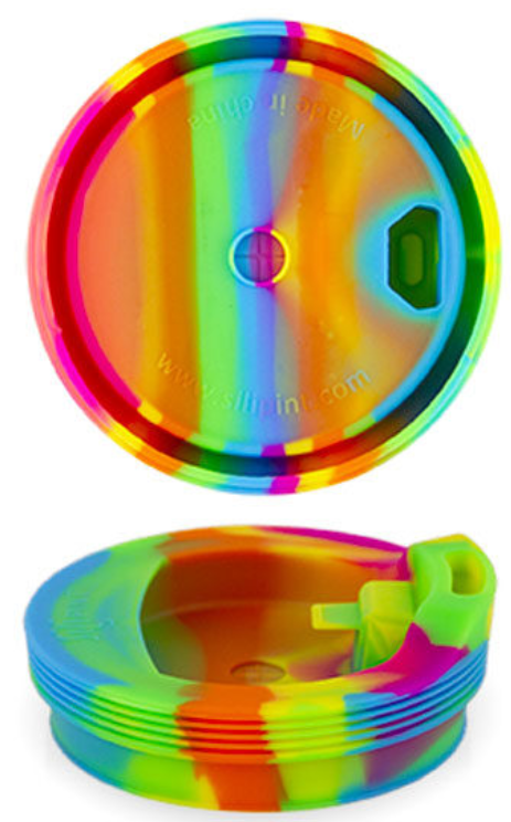 Silicone Lid Hippie Hops 8 oz