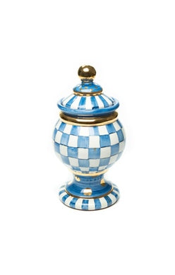 Royal Check Globe Canister