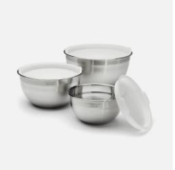 Stainless Steel Mixing Bowls With Lids