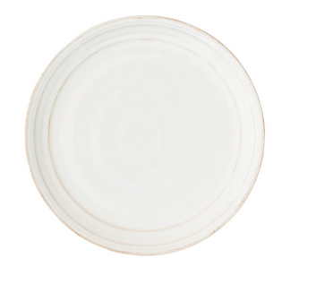 Bilbao Side/Cocktail Plate - Whitewash