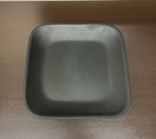 Square Tray Large - Solid Black