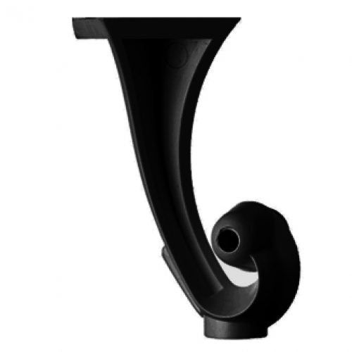 Classic Design Black Legs 6" Set of 4