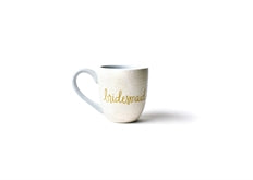Ecru Floral Bridesmaid Mug