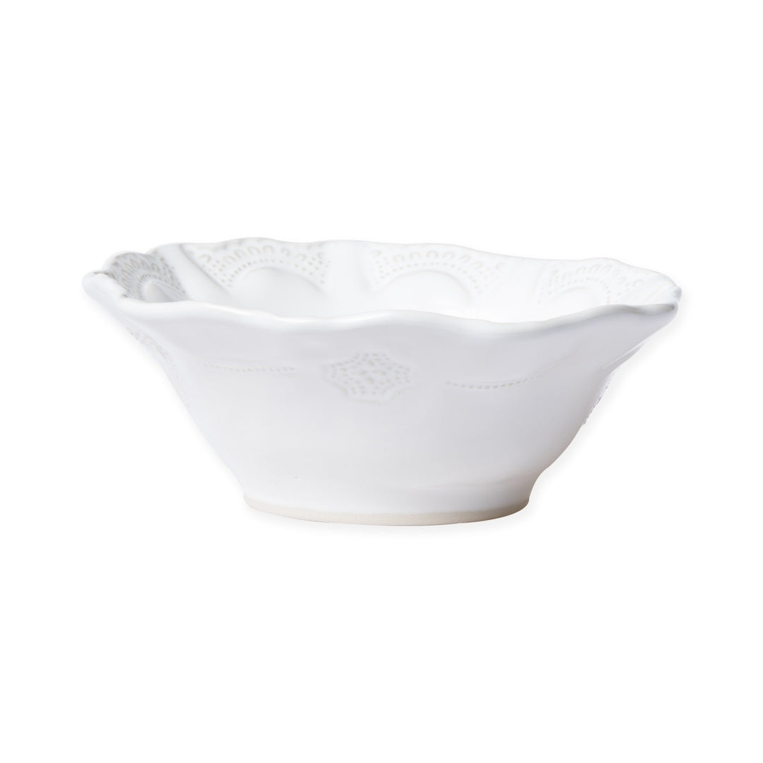 Incanto stone White Lace Cereal Bowl Set of 2