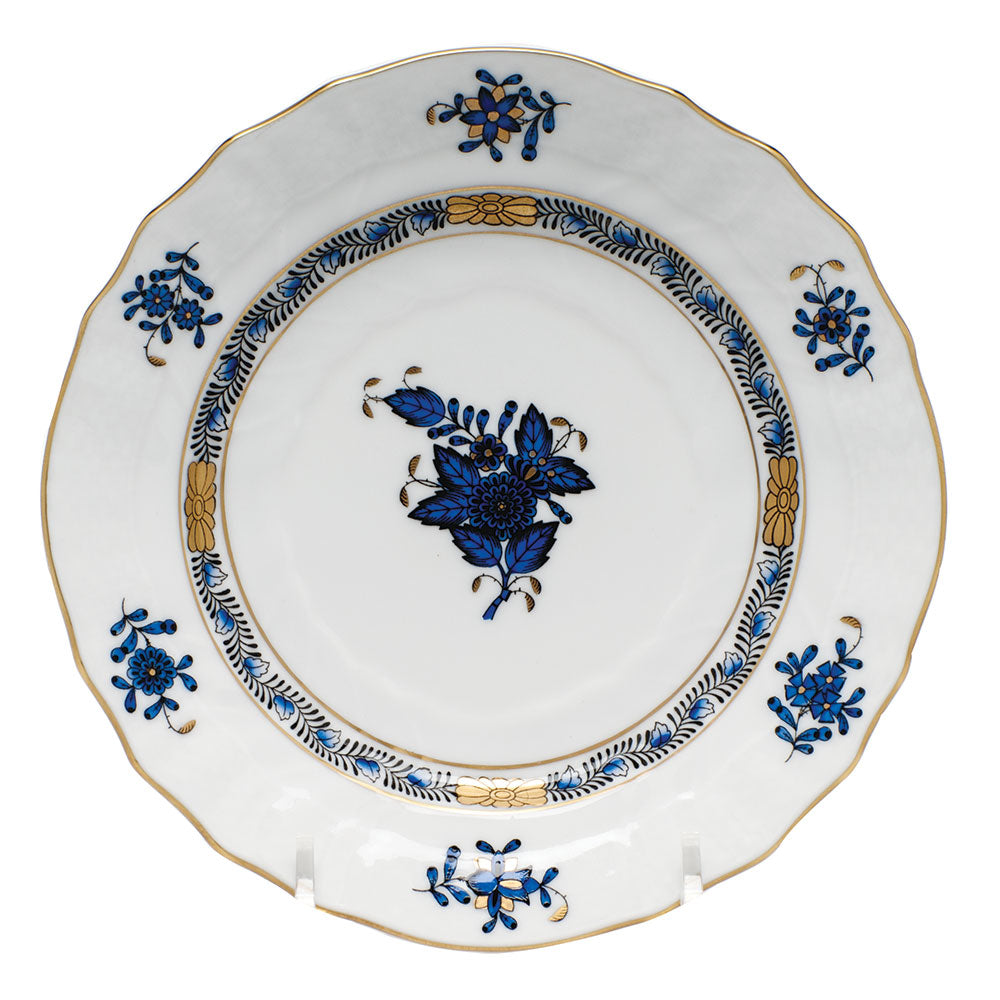 Chinese Bouquet B & B Plate Black Sapphire