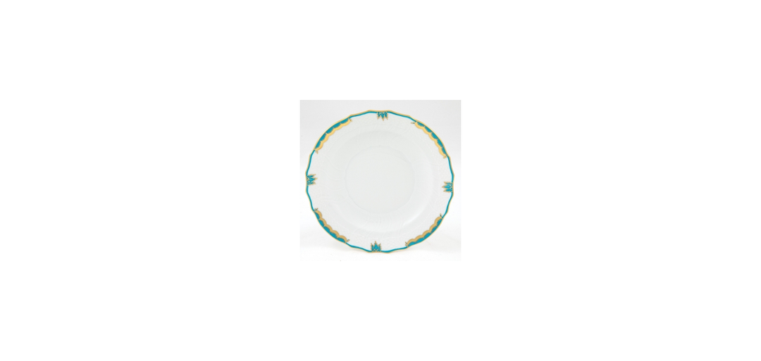 Princess Victoria Salad Plate Turquoise