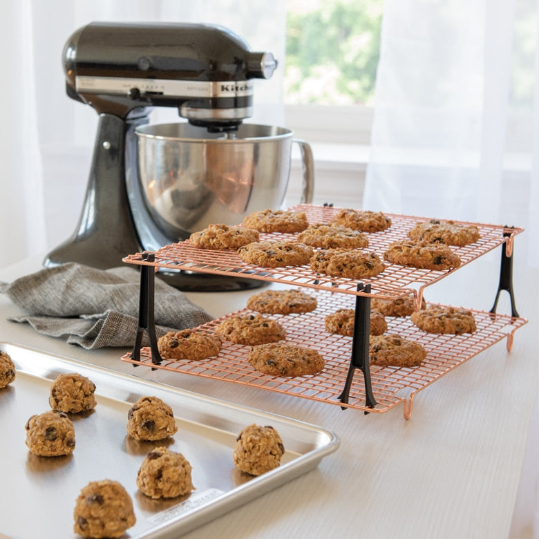 Stackable Nonstick Cooling Rack Set