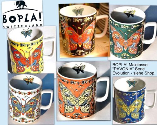 Bopla Pavonia Mug Black