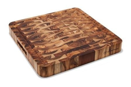 Square Acacia End Grain Chopping Block