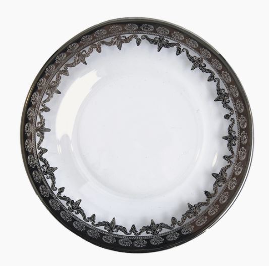 Vetro Platinum Charger Set of 2