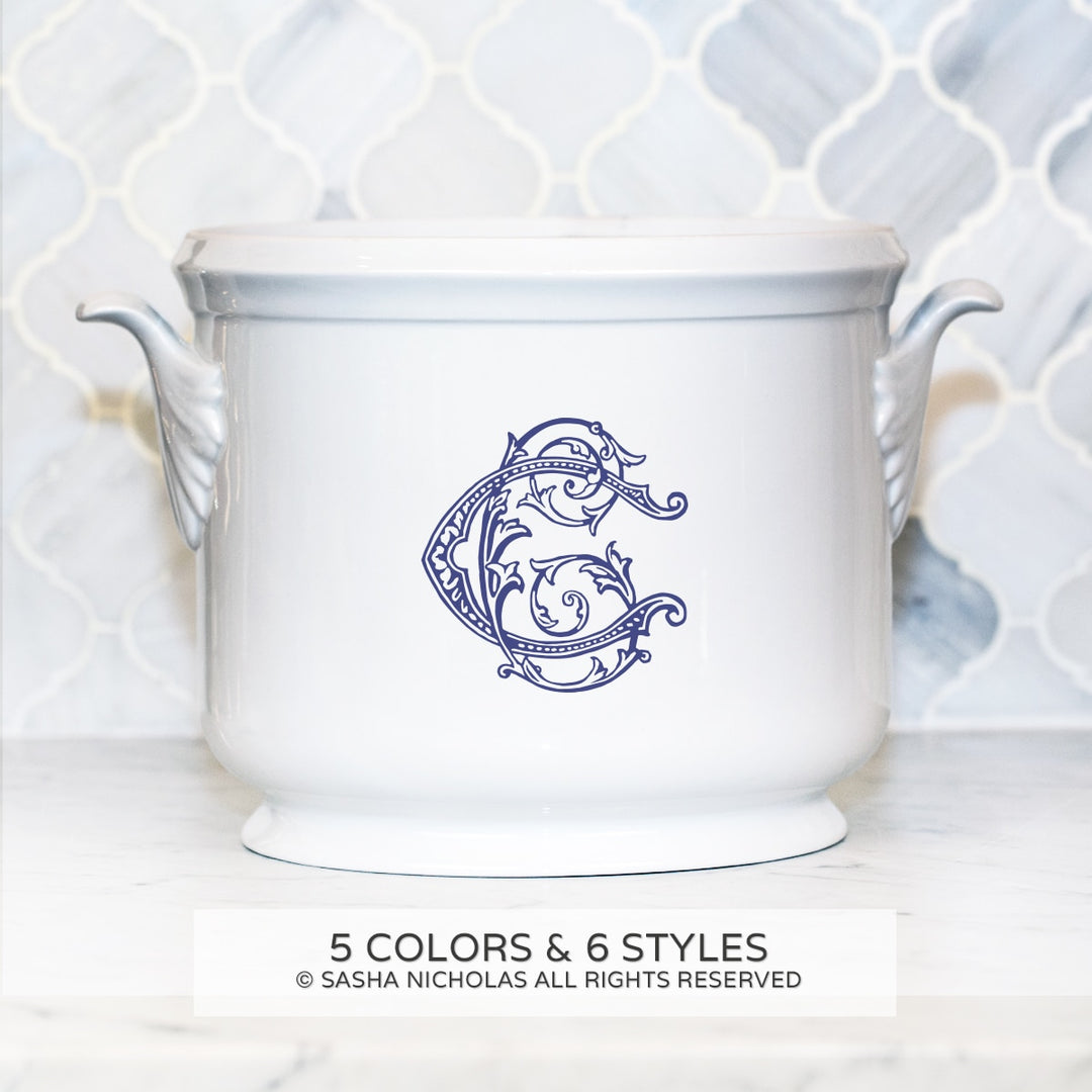 Champagne Bucket w/Monogram