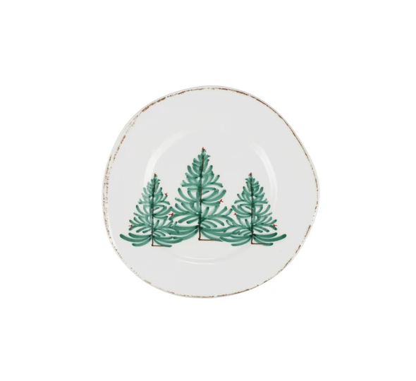 Melamine Lastra Holiday Salad Plate