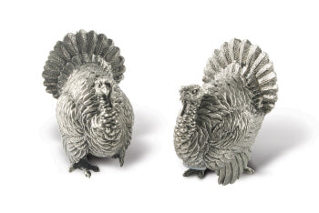Pewter Turkey Salt/Pepper