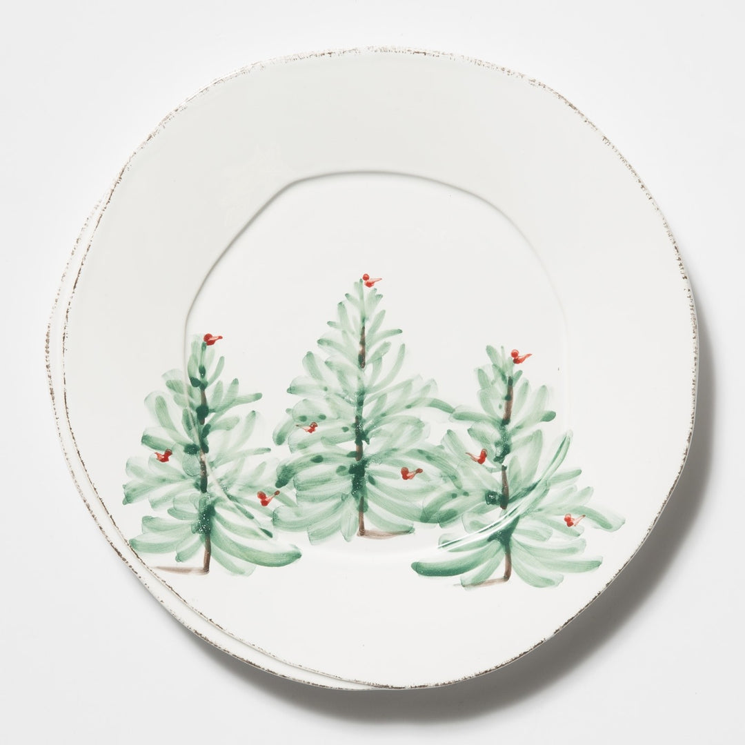 Lastra Holiday European Dinner Plate