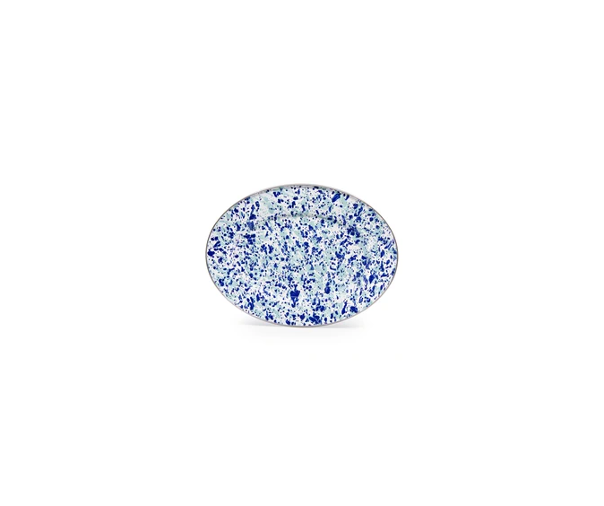 Oval Platter Ocean Blue