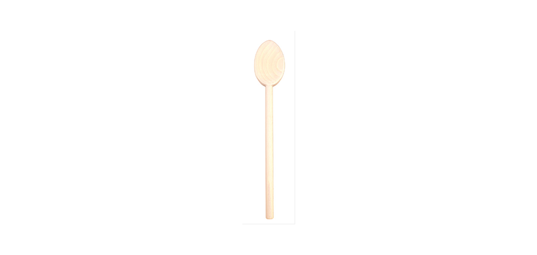 Beechwood Heavy Lg Spoon w/Extra Heavy Bowl 18"