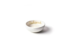 Ecru Floral Bridesmaid Round Trinket Bowl