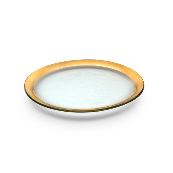 Roman Antique Dinner Plate 10" Gold