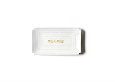 Ecru Mr. And Mrs. Notch Tray