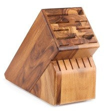 17-Slot Knife Block Acacia