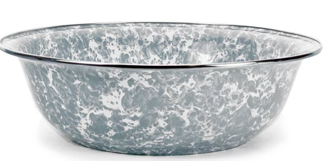 Serving Basin Grey Swirl