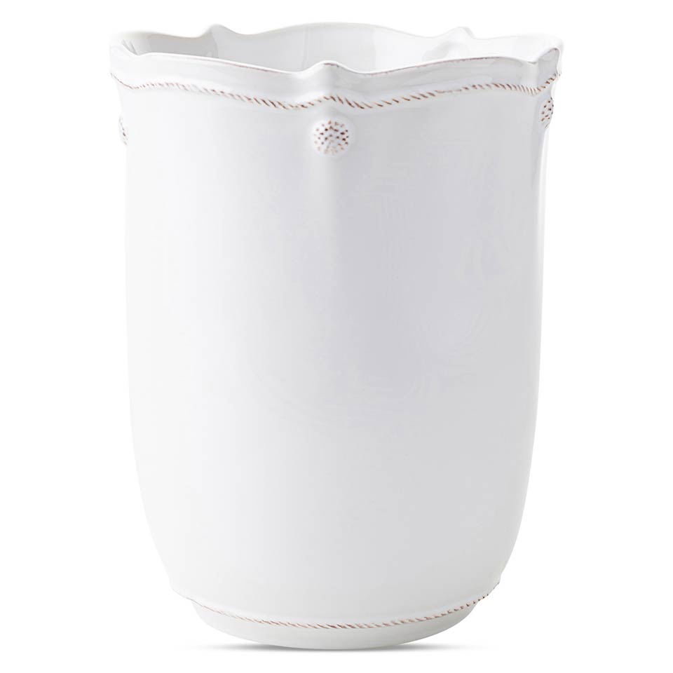 Berry & Thread Wastebasket Whitewash