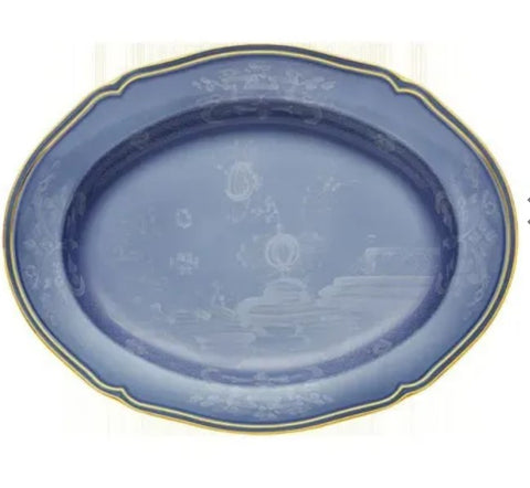 Ginori Oval Flat Platter 15