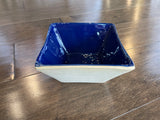 Square Cobalt Dip Bowl