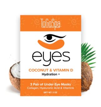 Coconut and Vitamin D EYE Masks