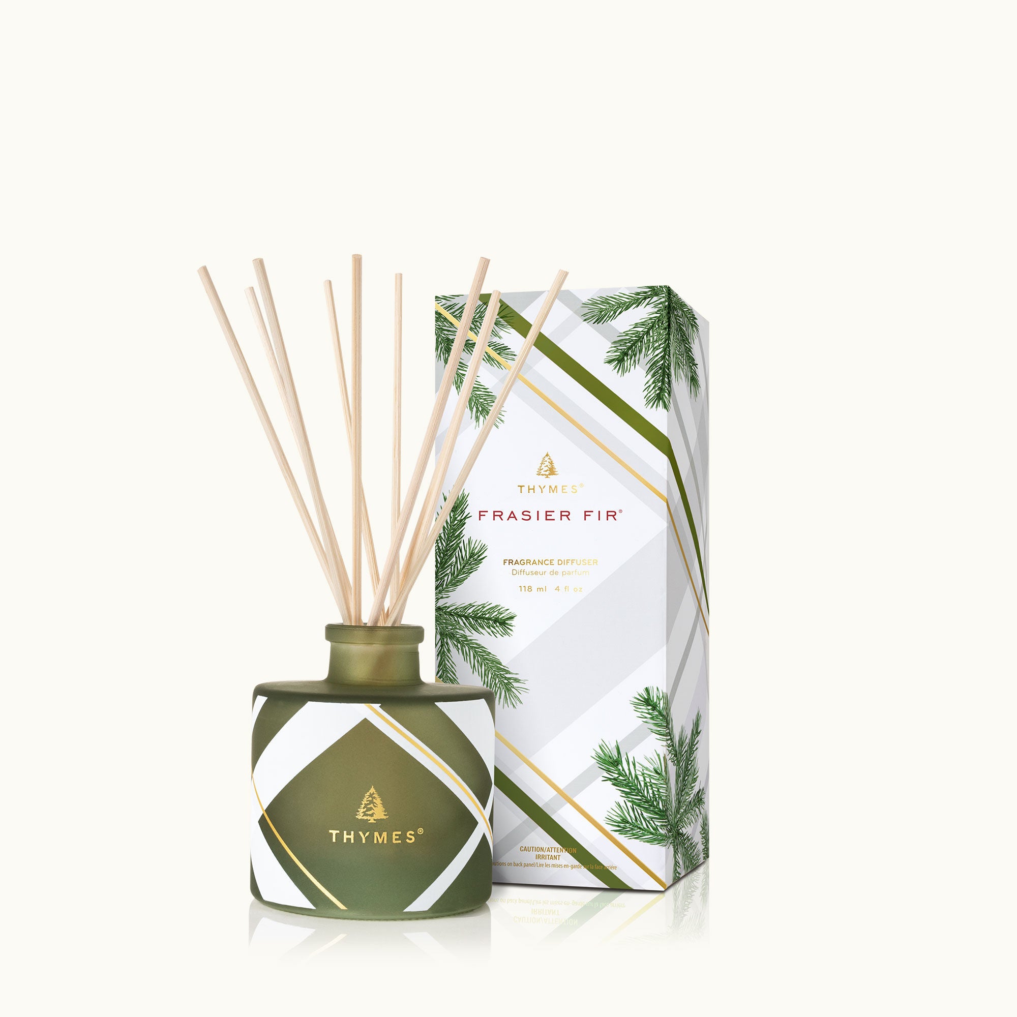 Frasier Fir Frosted Plaid Petite Diffuser