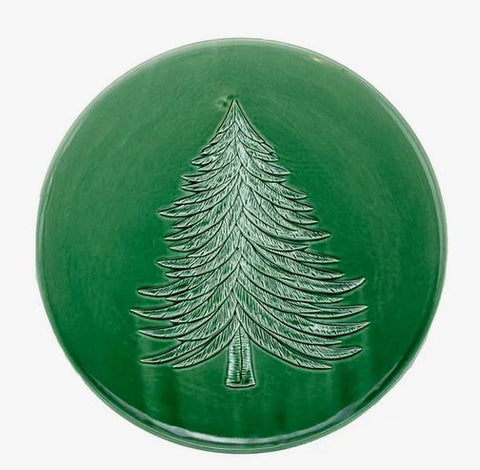 Foresta Holiday Platter in Italian Green