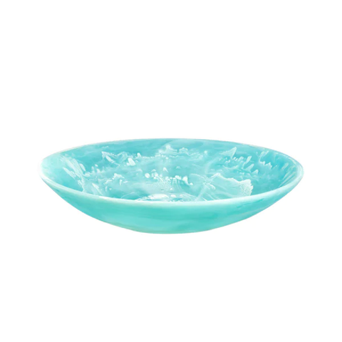 Everyday Large Bowl Turquoise Swirl