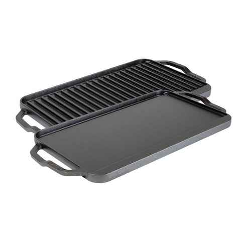 Lodge Chef Collection Double Reversible Grill Griddle