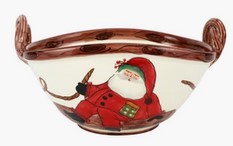 OSN Large Handled Oval Bowl with Sleigh