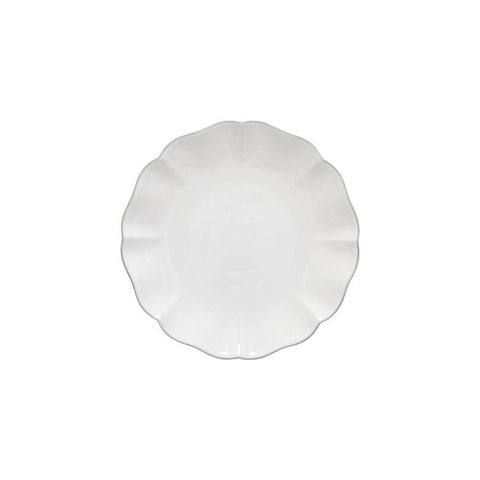 Rosa Salad/Dessert Plate White