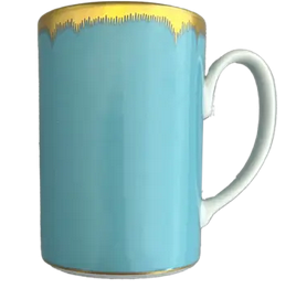 Chelsea Feather Turquoise Mug