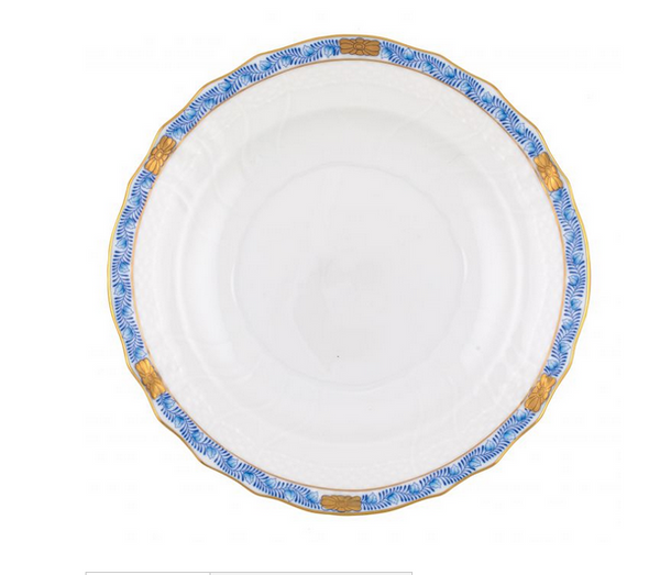 Chinese Bouquet Blue Garland Salad Plate