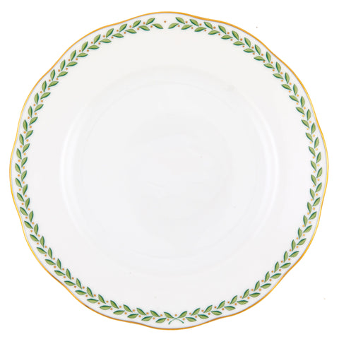 Green Laurel Dessert Plate