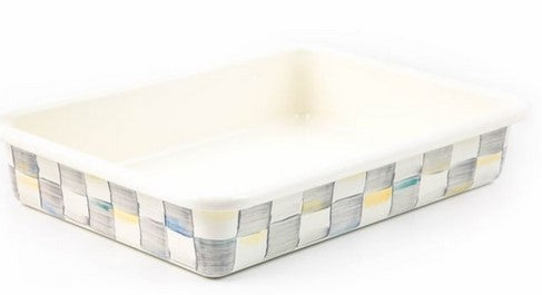 Sterling Check Enamel Baking Pan 9" x 13"