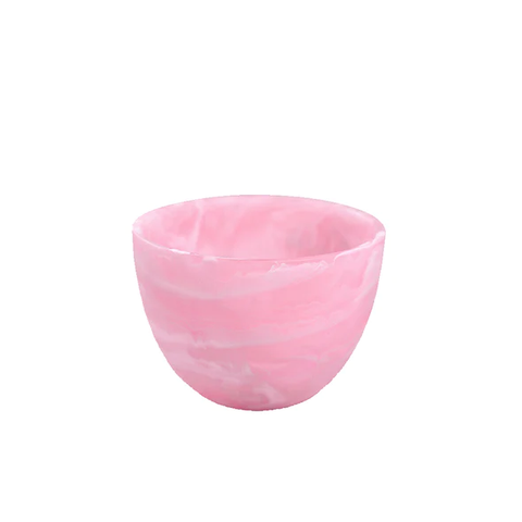 Deep Bowl Medium Pink Swirl