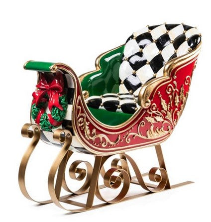 Courtly Check Luxe Trophy Sleigh