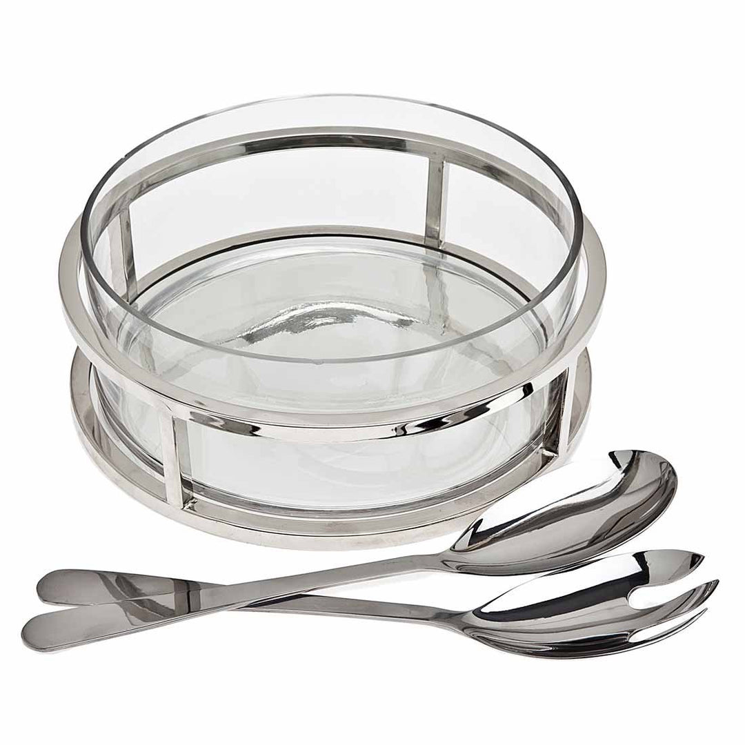 Aspen 10.5" Salad Bowl w/ Servers