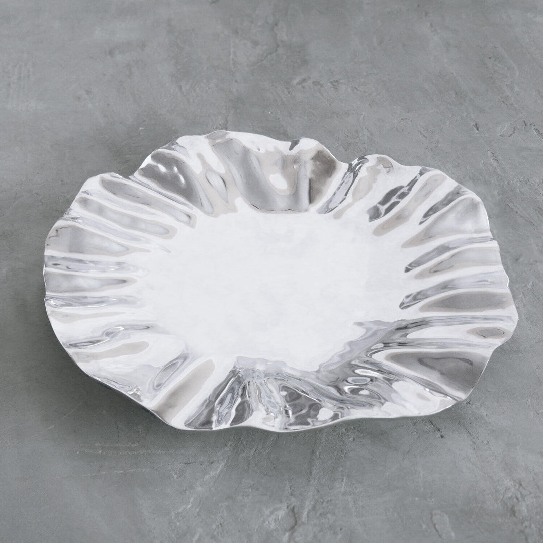 Vento Bloom Round Platter Large